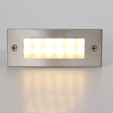 Step Lights 3W Rescessed Aluminium 110X45X55mm