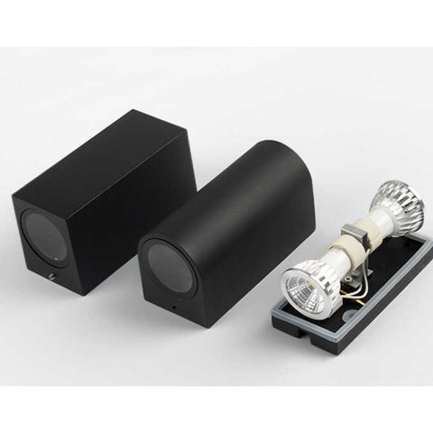 GU10 base 6WX2 Up and Down Wall Lamp