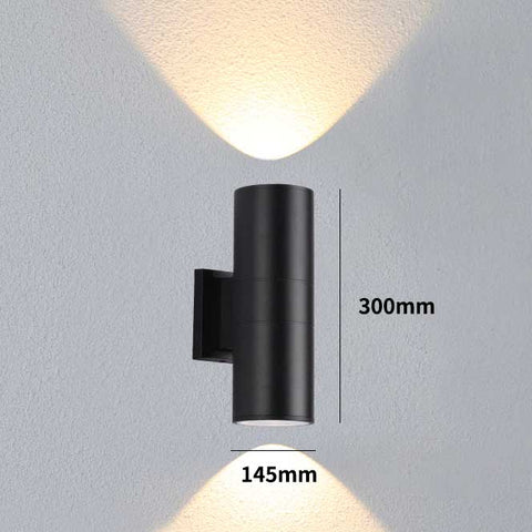 Cylinder Up and Down Sconces Wall Lamps Waterproof