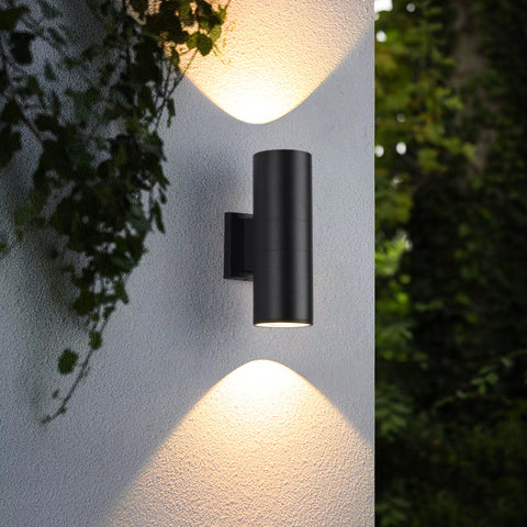 Cylinder Up and Down Sconces Wall Lamps Waterproof